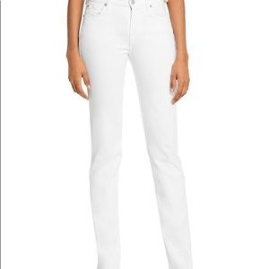 7 for all mankind white jeans